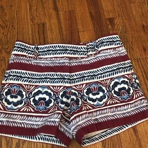 Floral patterned shorts